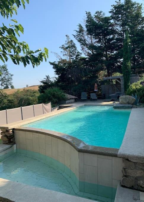 Villa Spacieuse -Vue Exceptionnelle- Piscine Saint-Romain-de-Lerps Bagian luar foto