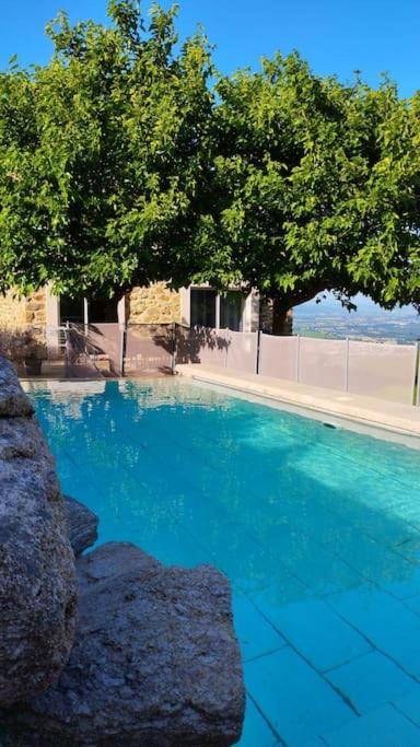 Villa Spacieuse -Vue Exceptionnelle- Piscine Saint-Romain-de-Lerps Bagian luar foto